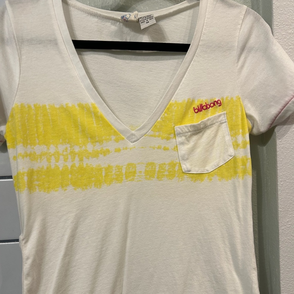 Billabong Stripe print graphic tee | Size M